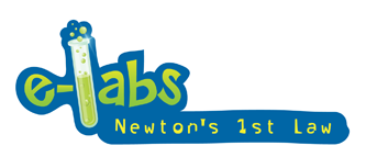 the Newton's Laws I e-Labs Logo
